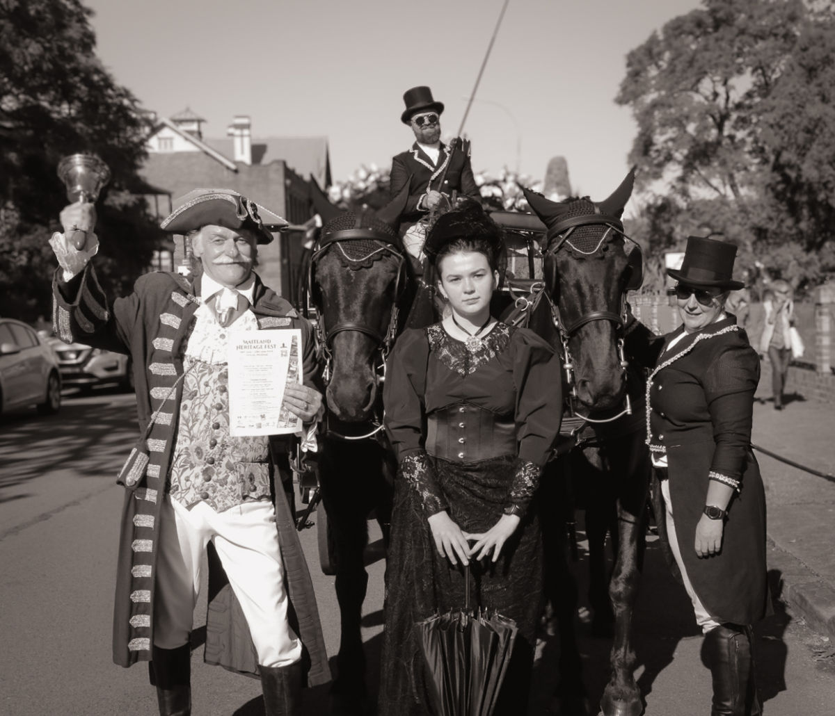 Cinderella Arrivals at Maitland Hertiage Festival
